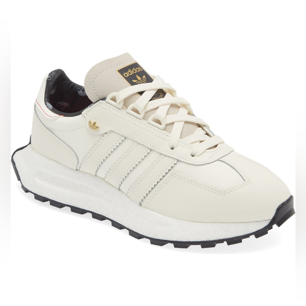 Adidas Retropy E5 Sneaker Off White Gold Metallic Women's size 9